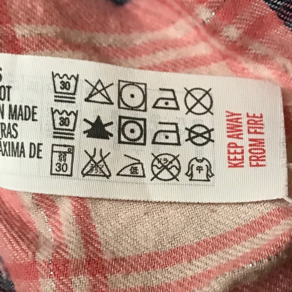 Forever 21 Plaid Flannel Mini Shirt Dress PINK S - Picture 11 of 12